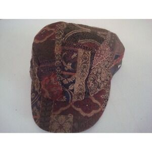 WOMENS EK SIZE 7 PAISLEY  NEW ERA    HAT CAP DEADSTOCK  VINTAGE T7